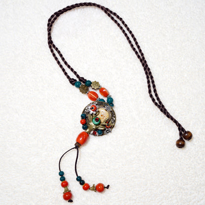 TAOÉ New Forest Style Handmade Ceramic Necklace
